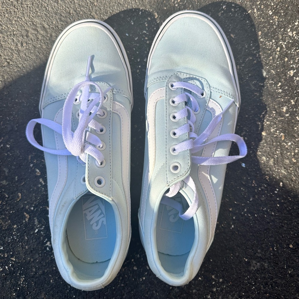 Light Blue Vans